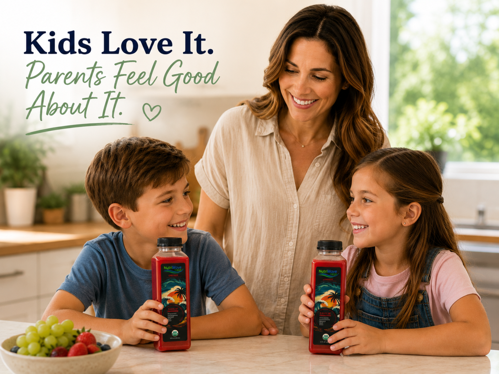 NutriWave juice bottle