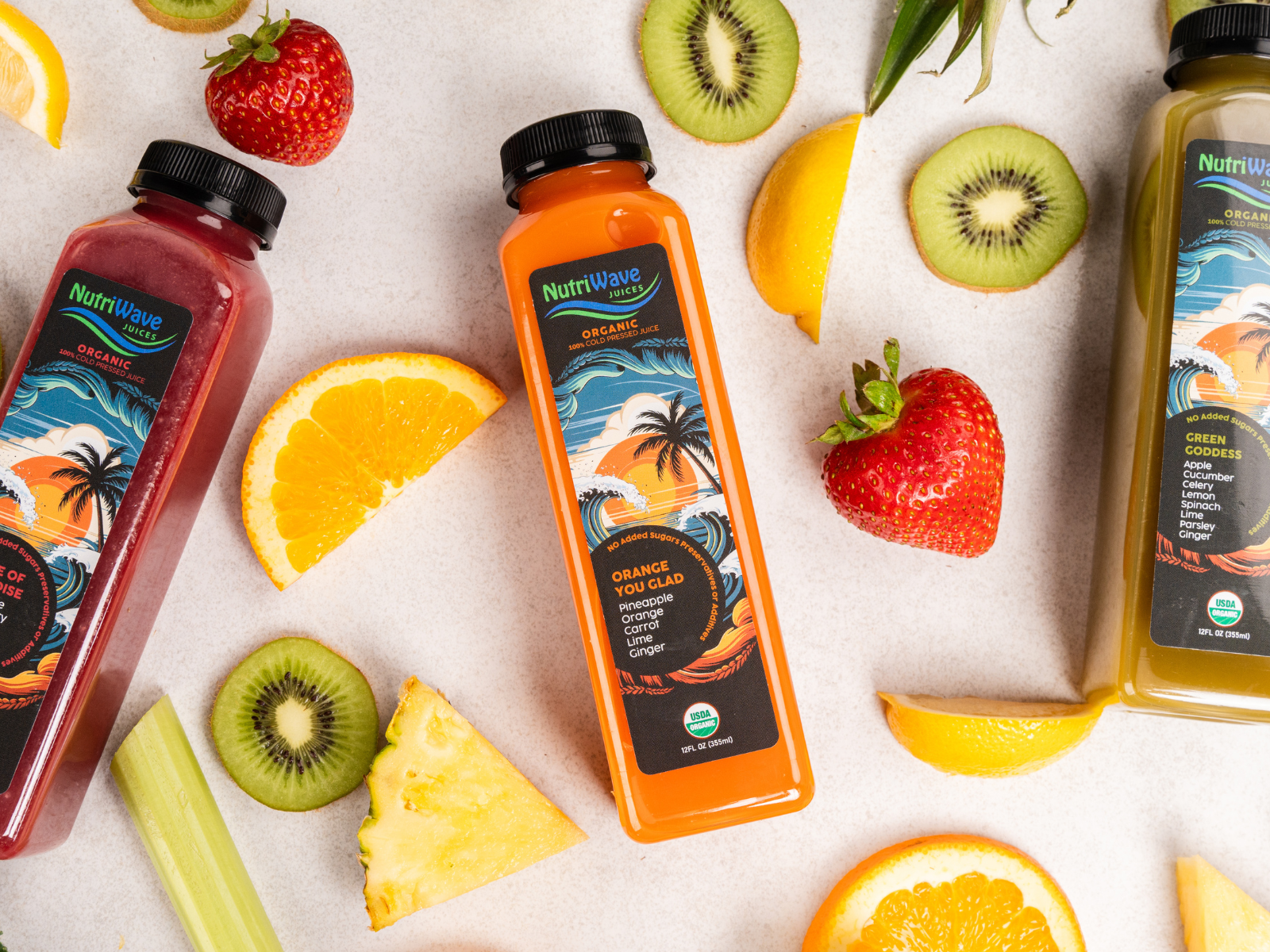 NutriWave juice bottle