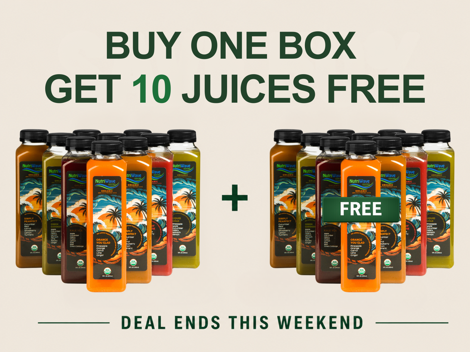 NutriWave juice bottle