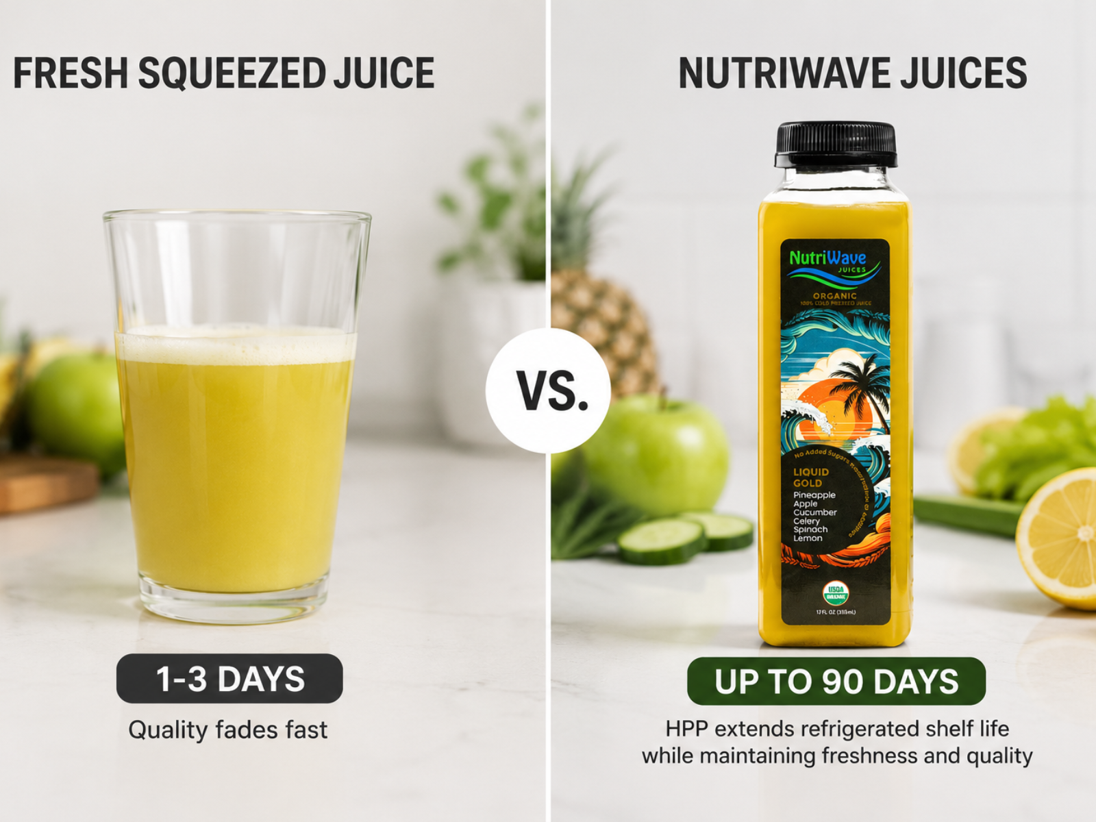 NutriWave juice bottle